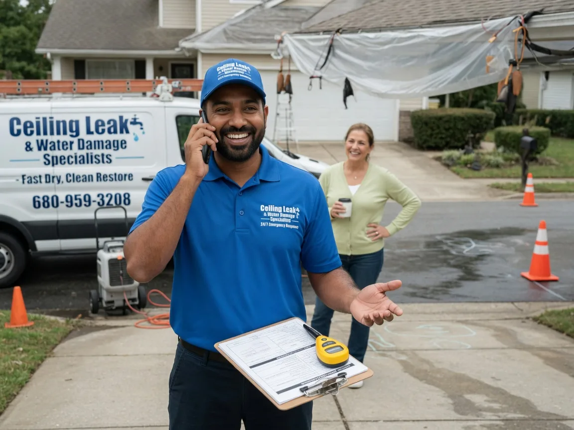 Ceiling Leak Cleanup Dighton, KS FAQs